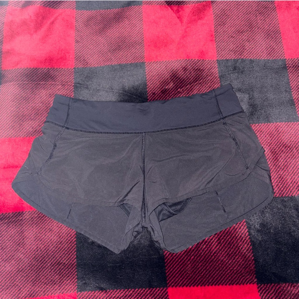 LULULEMON SPEED UP 4” SIZE 6 BLACK SHORTS lululemon, shorts, athletic, hottyhot